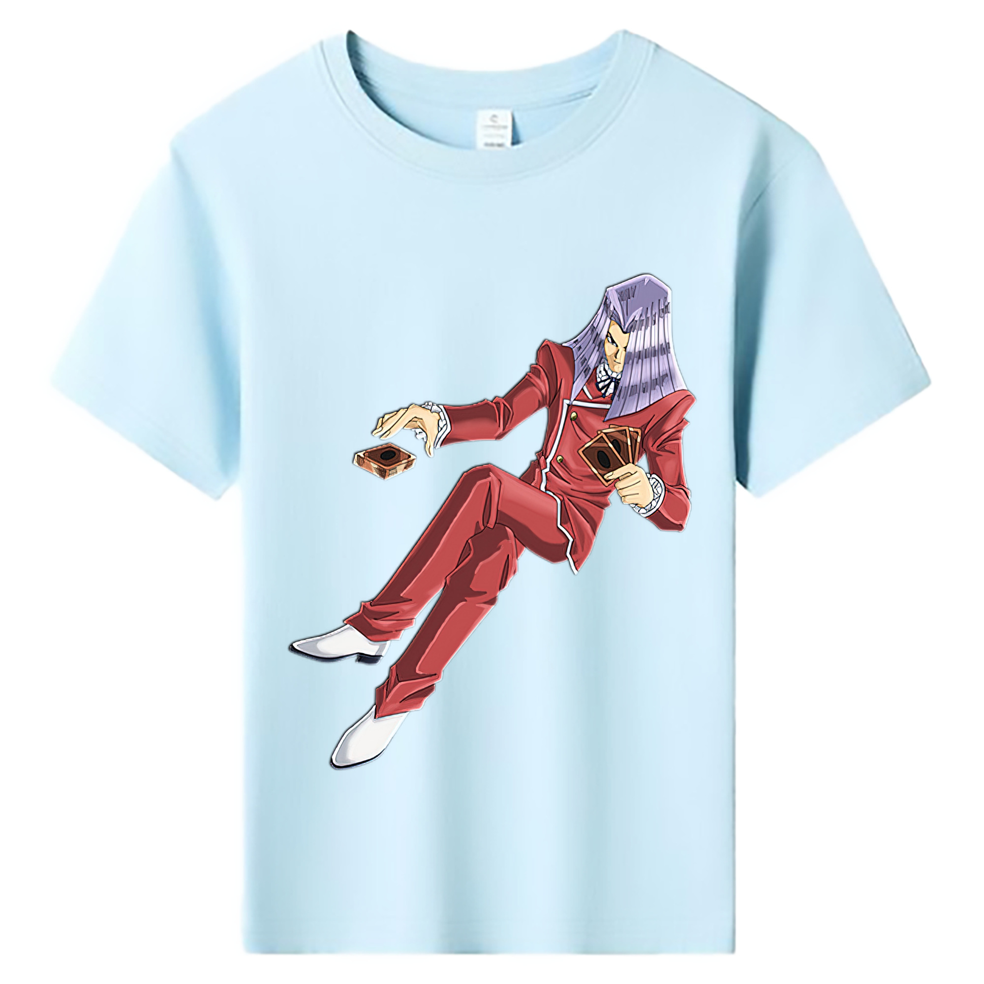 （画像用） 遊☆戯☆王 Yu-Gi-Oh! 綿100％キッズTシャツ（フロントプリント）